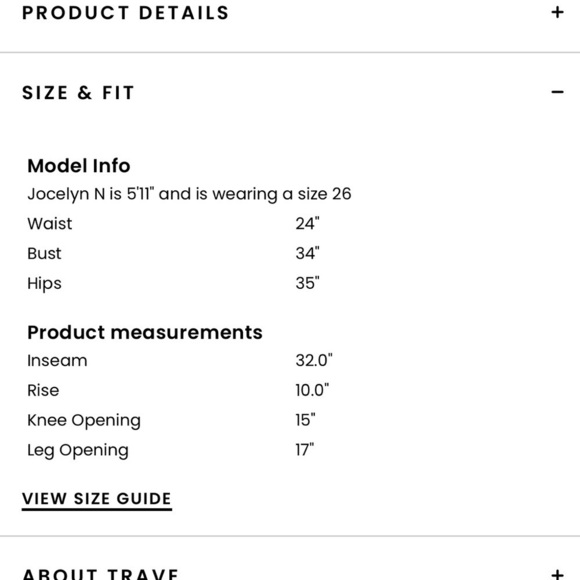 Trave Sloan Green Corduroy Trouser Size 26 - Picture 14 of 15